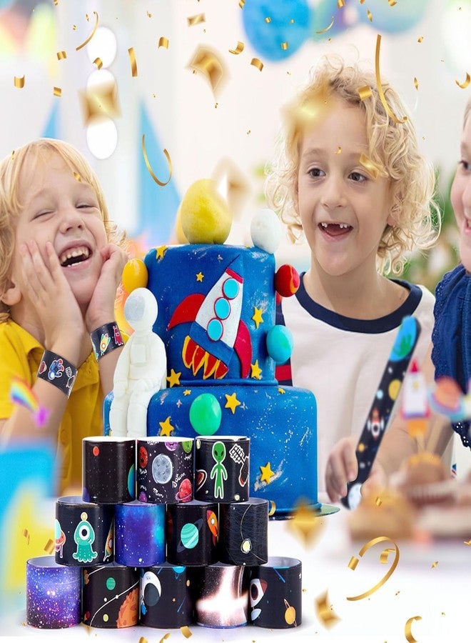 SILLYME 12pc slap bands for kids (Space theme) - Return Gifts Birthday Party For Kids - Best Birthday Return Gift For Kids 6-12 - return gift for kids age 6-10 10-12 - Image 5